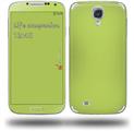 Solids Collection Sage Green - Decal Style Skin (fits Samsung Galaxy S IV S4)