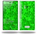 Triangle Mosaic Green - Decal Style Skin (fits Nokia Lumia 928)
