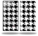 Houndstooth Black and White - Decal Style Skin (fits Nokia Lumia 928)