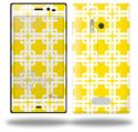 Boxed Yellow - Decal Style Skin (fits Nokia Lumia 928)