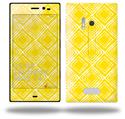 Wavey Yellow - Decal Style Skin (fits Nokia Lumia 928)