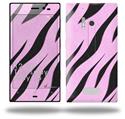 Zebra Skin Pink - Decal Style Skin (fits Nokia Lumia 928)