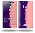 Ripped Colors Purple Pink - Decal Style Skin (fits Nokia Lumia 928)