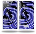 Alecias Swirl 02 Blue - Decal Style Skin (fits Nokia Lumia 928)