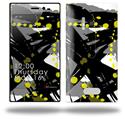 Abstract 02 Yellow - Decal Style Skin (fits Nokia Lumia 928)