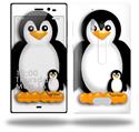 Penguins on White - Decal Style Skin (fits Nokia Lumia 928)