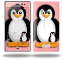 Penguins on Pink - Decal Style Skin (fits Nokia Lumia 928)