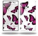 Butterflies Purple - Decal Style Skin (fits Nokia Lumia 928)