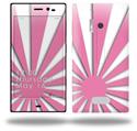 Rising Sun Japanese Flag Pink - Decal Style Skin (fits Nokia Lumia 928)