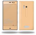 Solids Collection Peach - Decal Style Skin (fits Nokia Lumia 928)
