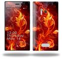 Fire Flower - Decal Style Skin (fits Nokia Lumia 928)
