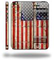 Painted Faded and Cracked USA American Flag - Decal Style Vinyl Skin (compatible with Apple Original iPhone 5, NOT the iPhone 5C or 5S)