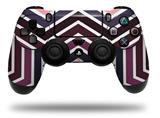WraptorSkinz Skin compatible with Sony PS4 Dualshock Controller PlayStation 4 Original Slim and Pro Zig Zag Colors 02 (CONTROLLER NOT INCLUDED)