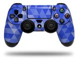 WraptorSkinz Skin compatible with Sony PS4 Dualshock Controller PlayStation 4 Original Slim and Pro Triangle Mosaic Blue (CONTROLLER NOT INCLUDED)