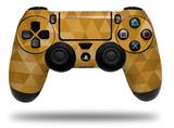 WraptorSkinz Skin compatible with Sony PS4 Dualshock Controller PlayStation 4 Original Slim and Pro Triangle Mosaic Orange (CONTROLLER NOT INCLUDED)