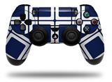 WraptorSkinz Skin compatible with Sony PS4 Dualshock Controller PlayStation 4 Original Slim and Pro Squared Navy Blue (CONTROLLER NOT INCLUDED)
