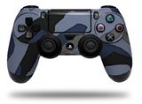 WraptorSkinz Skin compatible with Sony PS4 Dualshock Controller PlayStation 4 Original Slim and Pro Camouflage Blue (CONTROLLER NOT INCLUDED)