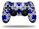 WraptorSkinz Skin compatible with Sony PS4 Dualshock Controller PlayStation 4 Original Slim and Pro Boxed Royal Blue (CONTROLLER NOT INCLUDED)