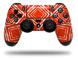 WraptorSkinz Skin compatible with Sony PS4 Dualshock Controller PlayStation 4 Original Slim and Pro Wavey Red (CONTROLLER NOT INCLUDED)