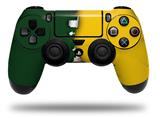 WraptorSkinz Skin compatible with Sony PS4 Dualshock Controller PlayStation 4 Original Slim and Pro Ripped Colors Green Yellow (CONTROLLER NOT INCLUDED)