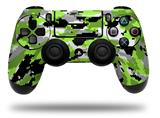 WraptorSkinz Skin compatible with Sony PS4 Dualshock Controller PlayStation 4 Original Slim and Pro WraptorCamo Digital Camo Neon Green (CONTROLLER NOT INCLUDED)