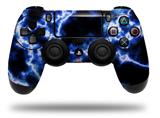 WraptorSkinz Skin compatible with Sony PS4 Dualshock Controller PlayStation 4 Original Slim and Pro Electrify Blue (CONTROLLER NOT INCLUDED)