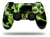 WraptorSkinz Skin compatible with Sony PS4 Dualshock Controller PlayStation 4 Original Slim and Pro Electrify Green (CONTROLLER NOT INCLUDED)