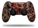 WraptorSkinz Skin compatible with Sony PS4 Dualshock Controller PlayStation 4 Original Slim and Pro WraptorCamo Grassy Marsh Camo Red (CONTROLLER NOT INCLUDED)