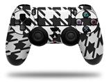 WraptorSkinz Skin compatible with Sony PS4 Dualshock Controller PlayStation 4 Original Slim and Pro Houndstooth Dark Gray (CONTROLLER NOT INCLUDED)