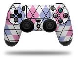 WraptorSkinz Skin compatible with Sony PS4 Dualshock Controller PlayStation 4 Original Slim and Pro Argyle Pink and Blue (CONTROLLER NOT INCLUDED)