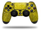 WraptorSkinz Skin compatible with Sony PS4 Dualshock Controller PlayStation 4 Original Slim and Pro Stardust Yellow (CONTROLLER NOT INCLUDED)