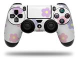 WraptorSkinz Skin compatible with Sony PS4 Dualshock Controller PlayStation 4 Original Slim and Pro Pastel Flowers (CONTROLLER NOT INCLUDED)