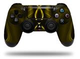 WraptorSkinz Skin compatible with Sony PS4 Dualshock Controller PlayStation 4 Original Slim and Pro Abstract 01 Yellow (CONTROLLER NOT INCLUDED)