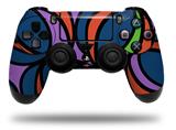 WraptorSkinz Skin compatible with Sony PS4 Dualshock Controller PlayStation 4 Original Slim and Pro Crazy Dots 02 (CONTROLLER NOT INCLUDED)