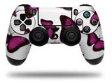 WraptorSkinz Skin compatible with Sony PS4 Dualshock Controller PlayStation 4 Original Slim and Pro Butterflies Purple (CONTROLLER NOT INCLUDED)