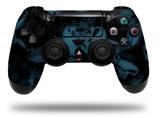 WraptorSkinz Skin compatible with Sony PS4 Dualshock Controller PlayStation 4 Original Slim and Pro Skulls Confetti Blue (CONTROLLER NOT INCLUDED)