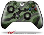 Decal Style Skin for Microsoft XBOX One Wireless Controller Camouflage Green - (CONTROLLER NOT INCLUDED)