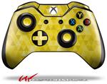 Decal Style Skin for Microsoft XBOX One Wireless Controller Triangle Mosaic Yellow - (CONTROLLER NOT INCLUDED)