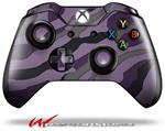 Decal Style Skin for Microsoft XBOX One Wireless Controller Camouflage Purple - (CONTROLLER NOT INCLUDED)