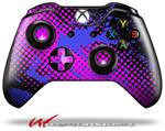 Decal Style Skin for Microsoft XBOX One Wireless Controller Halftone Splatter Blue Hot Pink - (CONTROLLER NOT INCLUDED)