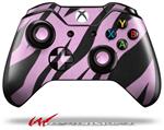 Decal Style Skin for Microsoft XBOX One Wireless Controller Zebra Skin Pink - (CONTROLLER NOT INCLUDED)