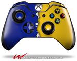 Decal Style Skin for Microsoft XBOX One Wireless Controller Ripped Colors Blue Yellow - (CONTROLLER NOT INCLUDED)