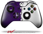 Decal Style Skin for Microsoft XBOX One Wireless Controller Ripped Colors Purple White - (CONTROLLER NOT INCLUDED)