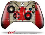 Decal Style Skin for Microsoft XBOX One Wireless Controller Painted Faded and Cracked Canadian Canada Flag - (CONTROLLER NOT INCLUDED)