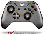 Decal Style Skin for Microsoft XBOX One Wireless Controller Anchors Away Gray - (CONTROLLER NOT INCLUDED)