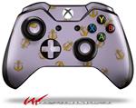 Decal Style Skin for Microsoft XBOX One Wireless Controller Anchors Away Lavender - (CONTROLLER NOT INCLUDED)