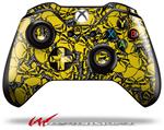 Decal Style Skin for Microsoft XBOX One Wireless Controller Scattered Skulls Yellow - (CONTROLLER NOT INCLUDED)