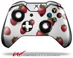 Decal Style Skin for Microsoft XBOX One Wireless Controller Strawberries on White - (CONTROLLER NOT INCLUDED)