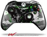Decal Style Skin for Microsoft XBOX One Wireless Controller Abstract 02 Green - (CONTROLLER NOT INCLUDED)