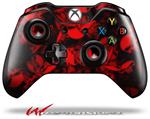 Decal Style Skin for Microsoft XBOX One Wireless Controller Skulls Confetti Red - (CONTROLLER NOT INCLUDED)